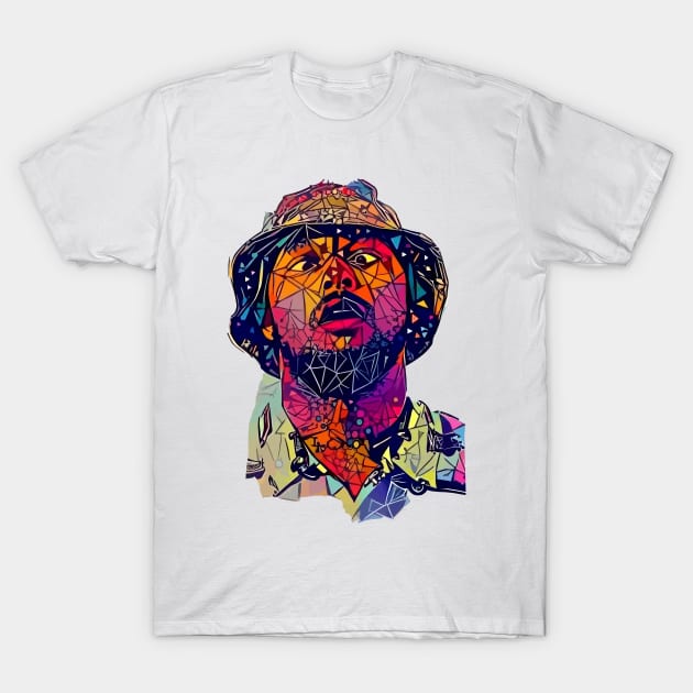 Abstract Schoolboy Q T-Shirt by stilldan97